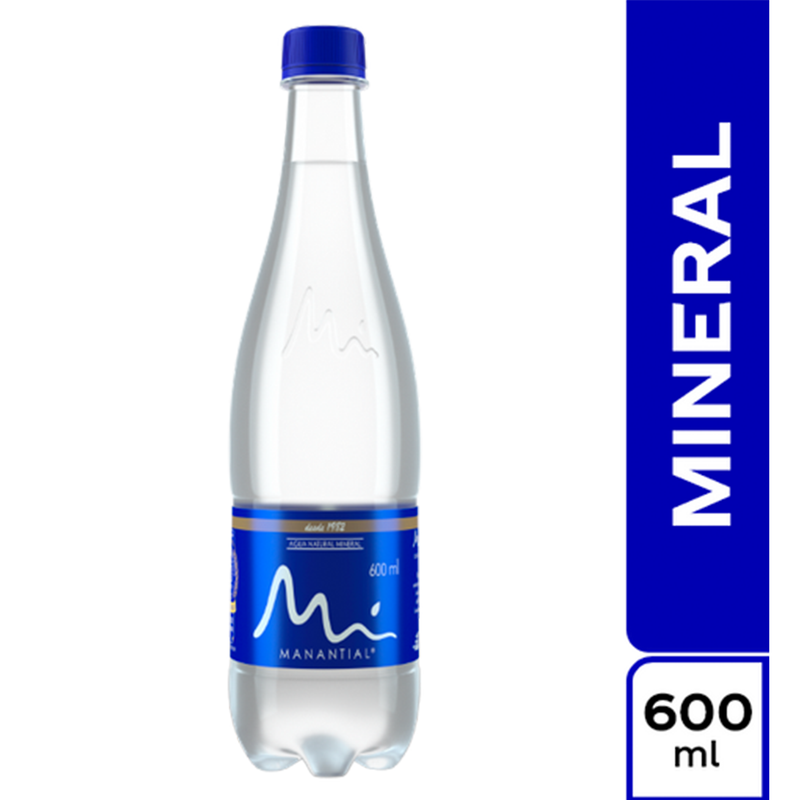 Agua Manantial Natural - 600ml